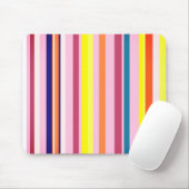 Tapis De Souris Stripes colorées Mousepad (Avec souris)
