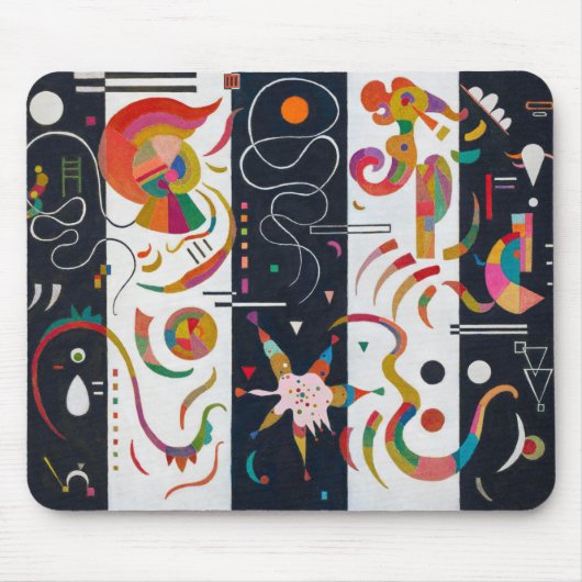 Tapis De Souris Stripes, Wassily Kandinsky (Devant)