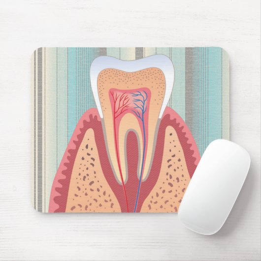 TAPIS DE SOURIS STRUCTURE DE TOOTH (Avec souris)