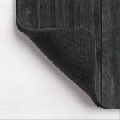 Tapis De Souris Structure en bois noire de texture de mur (Coin)
