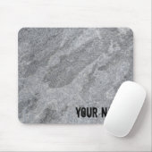 Tapis De Souris Structure en granit de pierre grès gris (Avec souris)