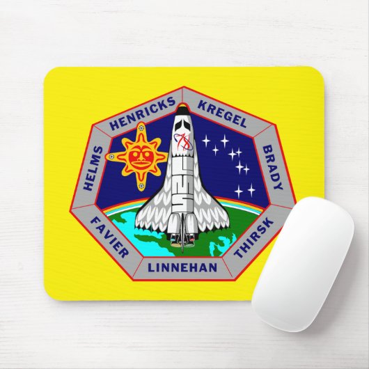 TAPIS DE SOURIS STS-78 (Avec souris)