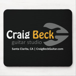 Tapis De Souris Studio de guitare de Mousepad Craig Beck