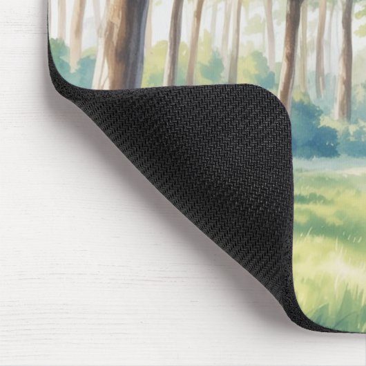 Tapis De Souris Studio Ghibli Inspired Forest Mousepad (Coin)