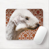 Tapis De Souris Studio photo de Bedlington Terrier (Avec souris)