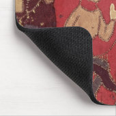 Tapis De Souris Stumpwork dépeignant Tristan et Isolde (Coin)