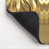 Tapis De Souris Stunning Golden abstract design (Coin)