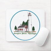 Tapis De Souris Sturgeon Point Michigan (Avec souris)