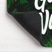 Tapis De Souris Style bureau vert Good Vibes Jungle (Coin)