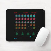 Tapis De Souris Style de Noël Retro jeu vidéo (Avec souris)