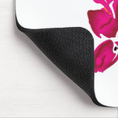 Tapis De Souris Style floral, ArtyClick Crimson, Or léger (Coin)