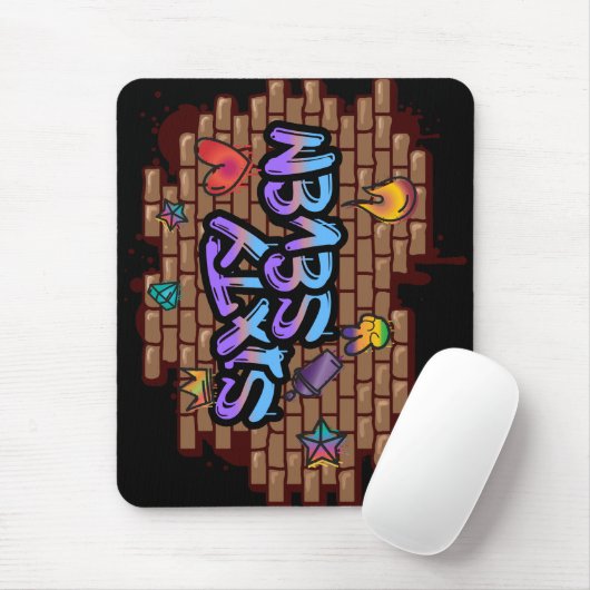Tapis De Souris Style Graffiti 67 (Avec souris)