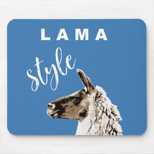 Tapis De Souris Style Lama (Devant)