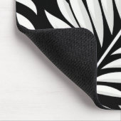 Tapis De Souris Style Leaf Zebra Stripes (Coin)