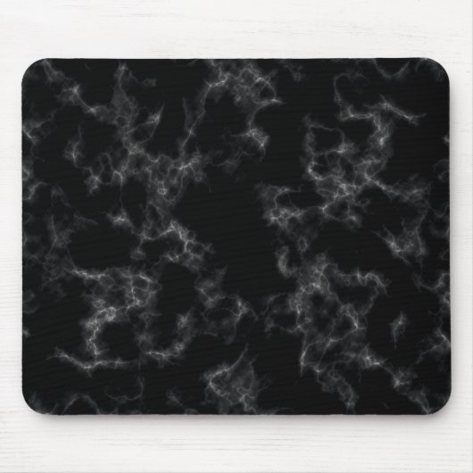 Tapis De Souris Style marbré élégant - noir (Devant)