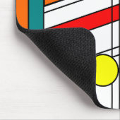 Tapis De Souris Style moderne en verre de trait (Coin)