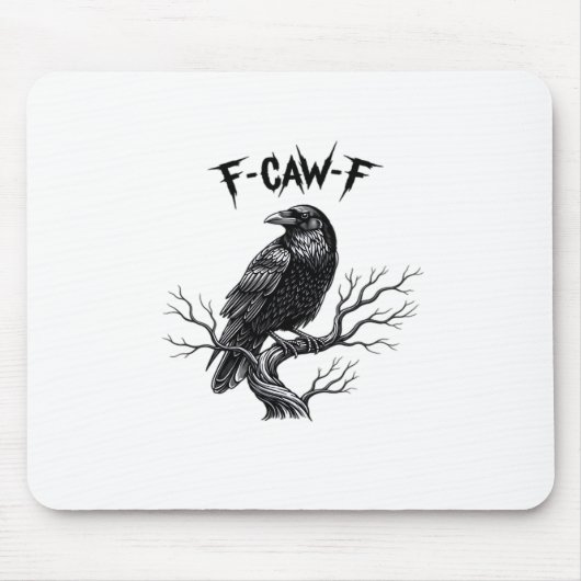 Tapis De Souris Style Moderne Tendance F Caw F (Devant)