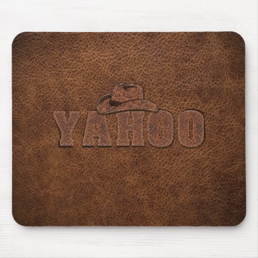 Tapis De Souris Style occidental YAHOO (Devant)