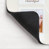 Tapis De Souris Style Polaroïde Photo Mousepad - Merci et béni (Coin)