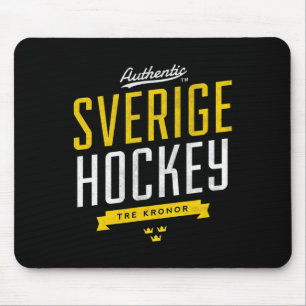 Tapis De Souris Style Sportif Rétro Vintage Hockey Suède