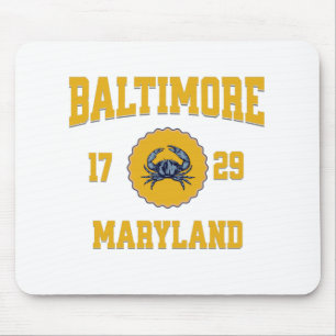 Tapis De Souris Style universitaire Baltimore Maryland College