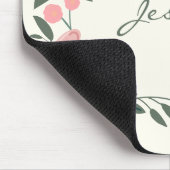Tapis De Souris Stylish Rose Garden Floral Personnalisé (Coin)
