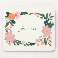 Stylish Rose Garden Floral Personnalisé