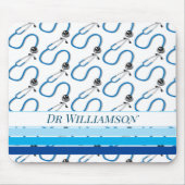 Tapis De Souris Stylish Stethoscope Docteur et infirmière (Devant)