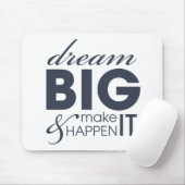 Tapis De Souris Succès rêveur de motivation de travail (Avec souris)