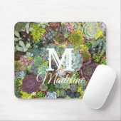 Tapis De Souris Succulents de verdure (Avec souris)