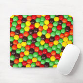 Tapis De Souris Sucreries colorées (Avec souris)