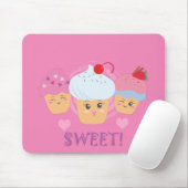 Tapis De Souris Sucres - Cupcakes ! (Avec souris)