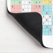 Tapis De Souris sudoku pastel (Coin)