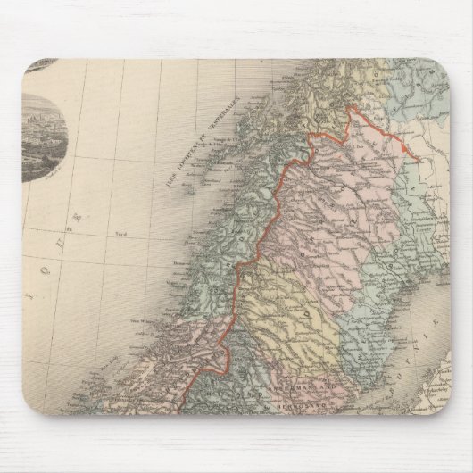 Tapis De Souris Suède et Norvège 2 (Devant)