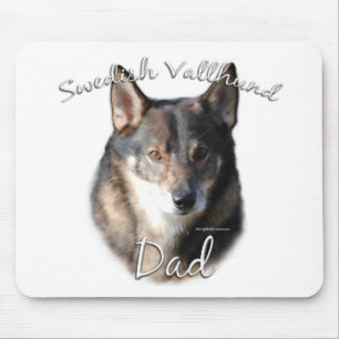 Tapis De Souris Suède Vallhund Dad 2