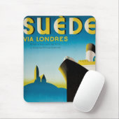 Tapis De Souris Suede via Londres (Avec souris)