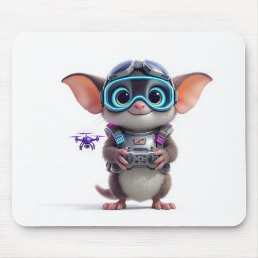 Tapis de souris Sugar Glider de course de drone de (Devant)