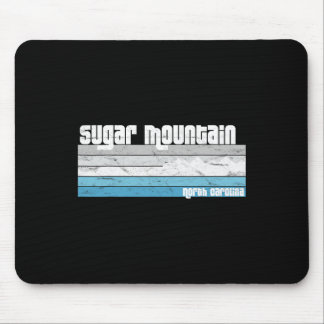 Tapis De Souris Sugar Mountain Nc - Ski rétro en Caroline du Nord