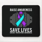 Tapis De Souris Suicide Awareness Suprt Suicide Prevention Awarene (Devant)