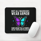 Tapis De Souris Suicide Awareness Warrior Suicide Prevention Aware (Avec souris)