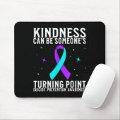 Tapis De Souris Suicide Awareness Warrior Suicide Prevention Aware (Avec souris)