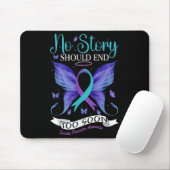 Tapis De Souris Suicide Prevention Awareness - No Story Should End (Avec souris)
