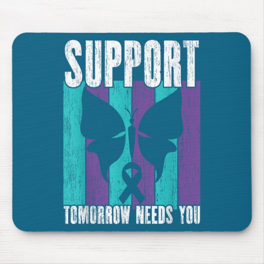 Tapis De Souris Suicide Prevention Suprt Tomorrow _ I For Suprters (Devant)