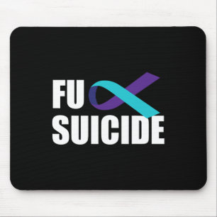 Tapis De Souris Suicide Sensibilisation au suicide Ruban Préventio