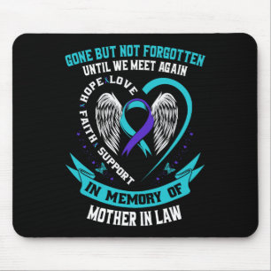 Tapis De Souris Suicide Sensibilisation Chemise Mère En Droit Disp