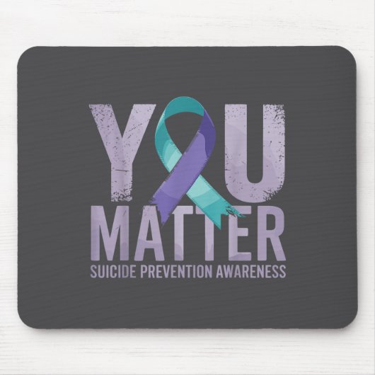 Tapis De Souris Suicides Prevention Shirts Suicide Awareness  (Devant)