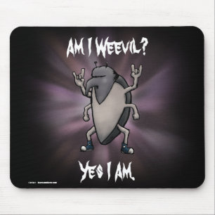 Tapis De Souris Suis-je un cartoon heavy metal de charançon