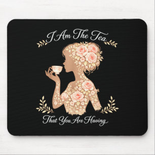 Tapis De Souris Suis le thé aura humour britannique sarcastique