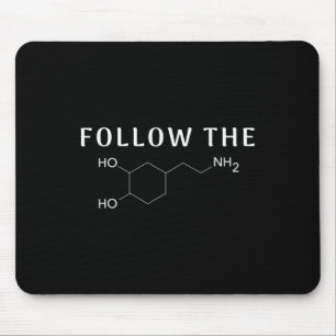 Tapis De Souris Suivez La Dopamine Chimique Structure Fun Science