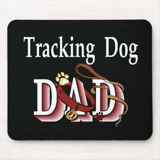 Tapis De Souris Suivi des dons de chien papa (Devant)